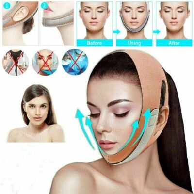 Reusable V Line Face Slimming Double Chin Reducer Lifting Strap Anti-Wrinkle