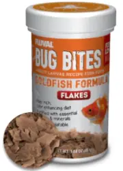 Fluval Bug Bites Goldfish Flakes