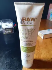 Raw Sugar Simply Body Wash Sensitive Skin Green Tea Cucumber Aloe Vera 25oz