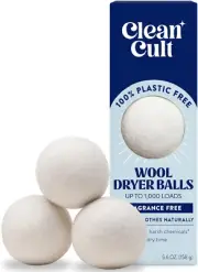 - Wool Dryer Balls - Organic, Natural, Pure - Eco-Friendly - anti Static - Baby