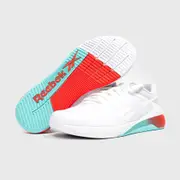 [Reebok] REEBOK - NANO X5 - WOMEN'S - FTW WHITE/AI AQUA/ENERGY RED