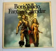 Boris Vallejo Fantasy Calendar 1980 SIGNED with Original Mailing Envelope