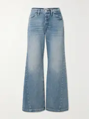 [FRAME] FRAME - Le Baggy High-rise Wide-leg Jeans - Light denim - 31 31 Blue