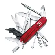VICTORINOX Cybertool M Red Foldable Knife Multi-Tool Screwdriver Swiss Made DIY