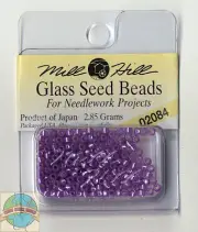 Mill Hill Glass Seed Beads 2.85g Shimmering Lilac #02084