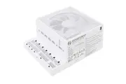 Lian Li 1300W EG1300.WE 80+ Platinum T-Shape ATX Power Supply with 4 Port USB Hub - White (EG1300.WE)