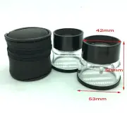 10 times circle radius Label Size scale ruler Magnifying Glass Magnifier Loup