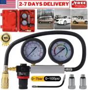 Automotive Cylinder Leak Down Tester Kit Car Engine Compression Leakage Test Set