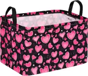 Valentine'S Day Basket,Storage Basket for Women Closet Shelf Organizer Bins Empt