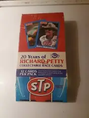 1991 Traks 20 Years Of Richard Petty Collectible Race Cards Factory Sealed Box