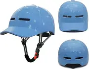 [Generic] Outdoor Cycling Hat - Motorcycle Safety Hat, Adjustable Head Protector | Sun Protection Cap, Windproof bik Hat, Breathable Cycling Hard Hat Headgear Accessory For Roller Skating, Skateboarding