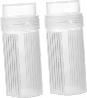 Holibanna 2pcs High Clarity Staining Jar Slide Staining Equipment Versatile Coplin Jar for Slides Lab Use