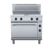 Waldorf 800 Series RN8114E - 900mm Electric Solid Top Static Oven Range