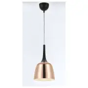 Polk 20cm Pendant, Copper, Black
