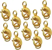 AUTSUPPL Goldfish Tail Buckle DIY Jewelry Clasps 10pcs Necklace Metal Clasps for Necklace and Bracelet Connectors