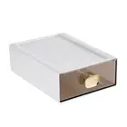 8015 Desktop Ins Multi-Stacked Storage Box Dormitory Desk Transparent2893