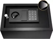 JUGREAT Top Opening Drawer Safe with with Induction Light,Electronic Digital Sec