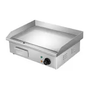 Electric Griddle BBQ Grill Pan Hot Plate Stainless Steel