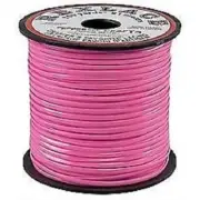 NEON PINK VINYL PLASTIC CRAFT PROJECT LACE ROLL 100 YARDS CAMP GIMP BOONDOGGLE