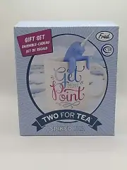 Fred Two For Tea Infuser & Mug Gift Set Spiked Tea “Get To The Point” Narwhal