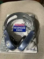 Jenson Audio Stereo Headphone Radio WR-18M NEW Old Stock Sealed Package