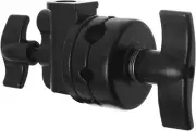 Heavy Duty 2.5 Inch Diameter Grip Head Black 1/2,1/4,3/8,5/8 Inch Mount Adapter