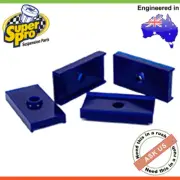 Brand New * SUPERPRO * Spring Insulator Pad Bush Kit Suits MG MGA - Mk1-Rear (for: MG)
