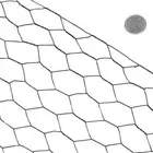 Fencer Chicken Wire 150'L Woven 20-Gauge Metallic Decorative Hexagonal Mesh
