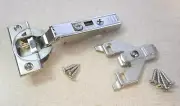 Blum Self Soft-Close Hinge 71B355-01.02 w/ Clip-On Plate 173L660 (01B22/01.22)