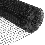 20'' Hardware Cloth Black Coated Welded Fence Wire Mesh Home Garden Improvement