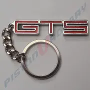 GTS KEYCHAIN like the badge RED Chrome for HK HT HG V8 HOLDEN MONARO keychain