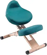 Kneeling Chair Solid Wood Upgrade Ergonomics Sitting Posture Correction Chair Armless Students Learn to Write Chair