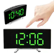 Large LED Digital Clock Bedside Table Alarm Clock Temperature Time Display Decor