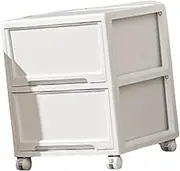 MYCENSE Storage Drawers with Wheels Dustproof Storage Bin for Closet Dresser