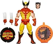 Marvel Legends Series Wolverine, X-Men Retro Marvel Comics Secret Wars Collectible 6 Inch Action Figure with Shield