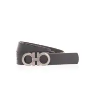 Black Gancio Double Loop Belt 110,100,115,105
