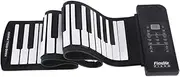 Flexible 61 Keys Roll-up Piano Keyboard Soft Silicone MIDI Electronic Digital Music Keyboard Portable Musical Instruments Designed For Children And Beginners