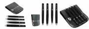 Tweezers Set 4-piece - Tweezer Guru Stainless Steel Slant Tip and 4-Pack