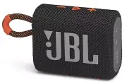 JBL Go 3 Mini Portable Wireless Bluetooth Speaker - Black Orange Free Shipping