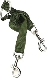 Toddmomy Dog Accessory Double Leash for Dogs Pet Hauling Cable No Tangle for Small Pets (Blue)