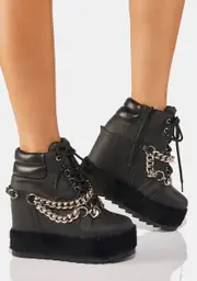 Power Trip Platform Sneakers
