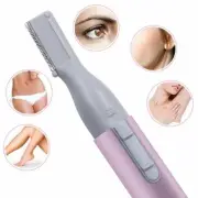 Electric Face Eyebrow Scissors Hair Trimmer Mini Portable Women Body Shaver Razo