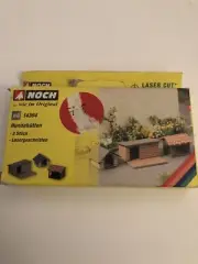 14364 Noch HO, Doghouse, 3 piece, attention to detail, laser-cut minis, models