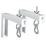 Universal Projector Screen Wall Mount L-Brackets Hanging Ceiling Mount, 6 inch