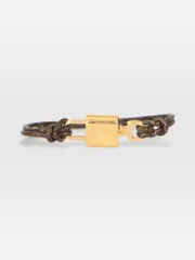 Monogram LV Padlock Lock It Bracelet