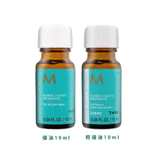 MOROCCANOIL｜摩洛哥優油體驗組 (優油10ml+輕優油10ml)【公司貨】