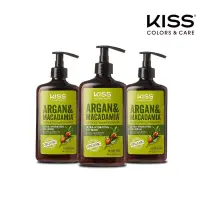 在飛比找博客來優惠-【KISS】摩洛哥油堅果洗護合一洗髮精400ml*3入組