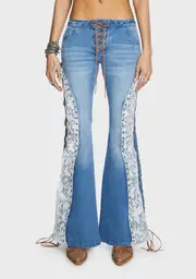 [Current Mood] Scorched Summer Flared Jeans