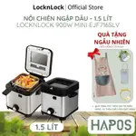 LOCK DEEP FRYER&LOCK 油炸鍋 1.5L - 銀色 - EJF716SLV - HAPOS MALL