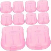 Travel Soap Case 20 Pcs Soap Slices Hand Wash Soap Sheets Compact Safe for Outdoor Adventures